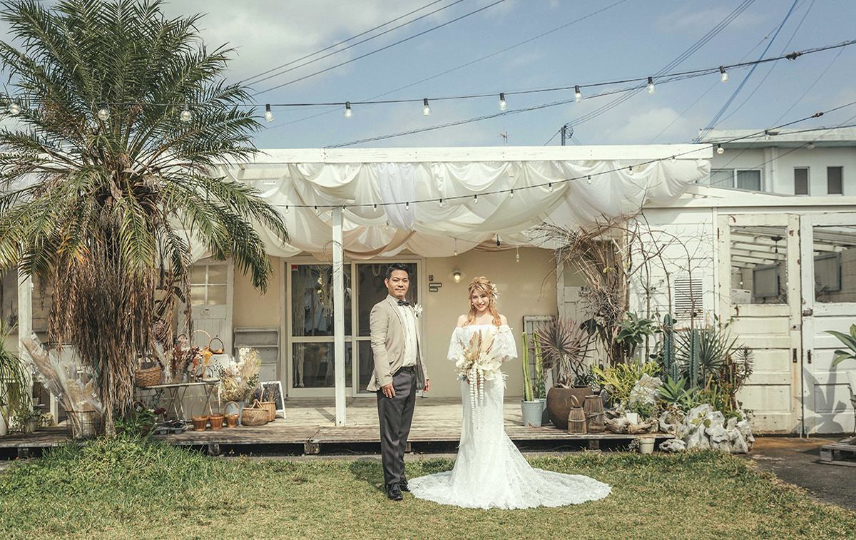 ビーチ ガーデンウェディング プラン 結婚写真を沖縄で残すならフォトウエディング専門のスタジオsuns