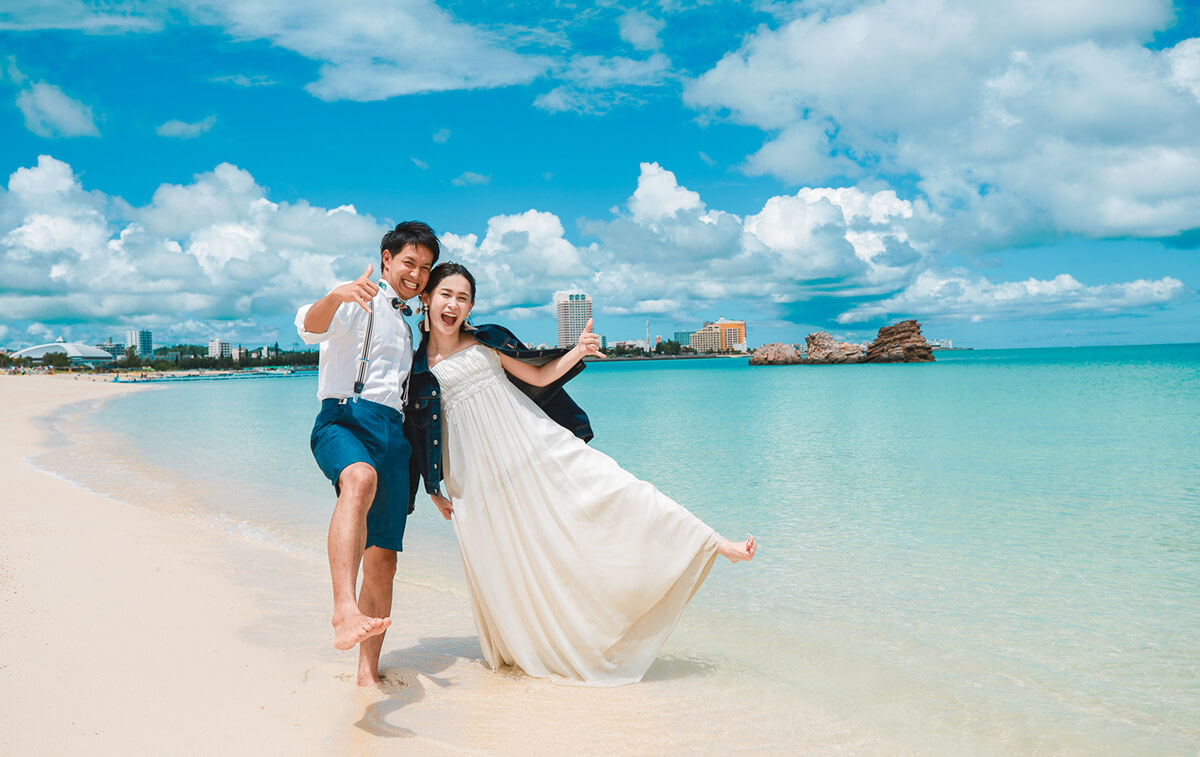 ビーチフォト プラン 結婚写真を沖縄で残すならフォトウエディング専門のスタジオsuns